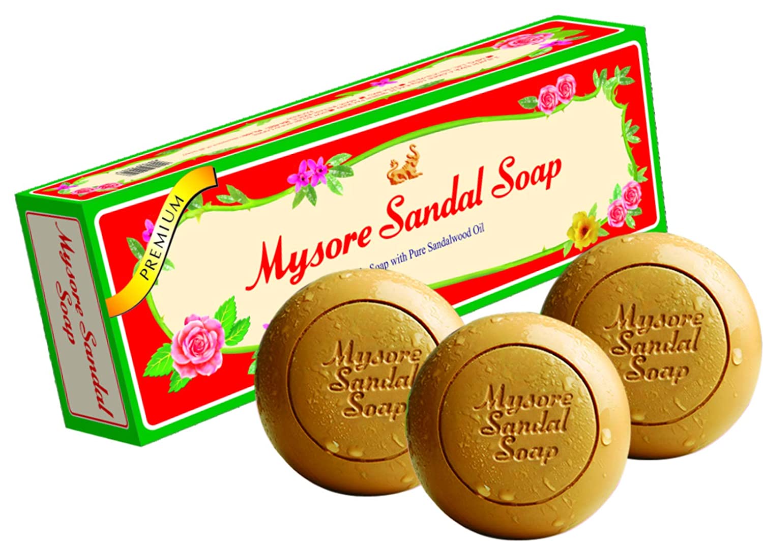 Buy Mysore Sandal Soap 450g Gift Box 150g X 03 Bar Online in India - Etsy